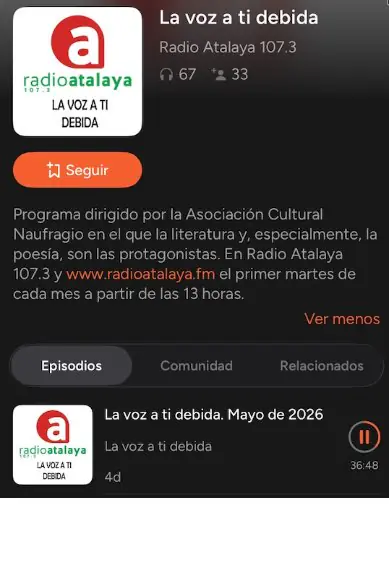 La voz a ti debida